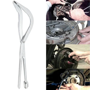 

Workshop Drum Brake Handheld Professional Vehicle Durable Steel Spring Pliers Car Repair Removal Tool Disassembly Maintenance