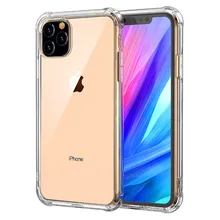 Ультратонкий Прозрачный Силикон ТПУ чехол для iPhone 11 Pro XS MAX XR 6 7 6S 8 Plus защитный резиновый чехол для телефона для iPhone 11Pro MAX