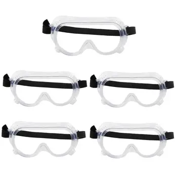 

Splash Safety Goggles Anti-Dust Droplets Saliva Protection Anti-Fog Eye Cover X6HA