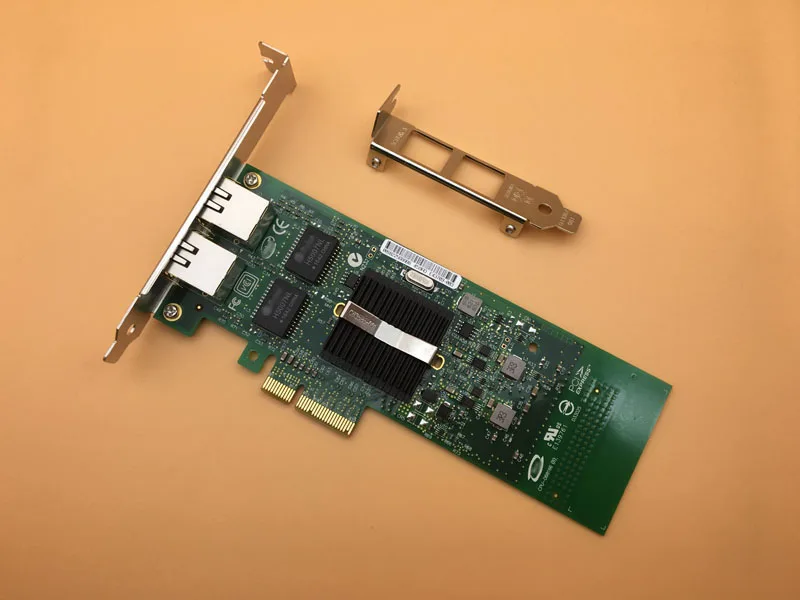 Двухпортовый 10/100 Мбит/с PCI-Express X4 гигабитный адаптер сервера сетевая карта E1G42ET