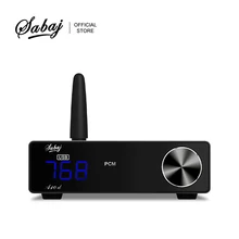 Sabaj A10d Audio Dac Bluetooth5.0 Desktop Hi-Res Decoder Support USB Optical Coaxial DSD512 OPA1612 AK4997EQ With Remote Control