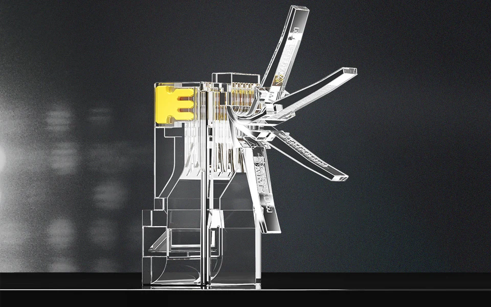 Odolnosť západky konektora RJ45 proti ohýbaniu