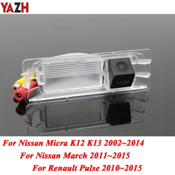 

YAZH HD Car Wireless Rear View Camera For Renault Pulse Nissan Micra March 2002-2015 Radio CCD Night Vision LED Light Waterproof