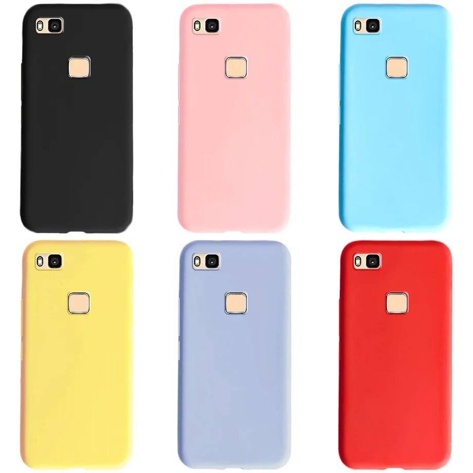 Soft Cases For Huawei P9 Lite Case Slim Candy Color Silicone Back Cover For Huawei P9 Lite P9lite P 9 Lite 16 Case Cover Funda Phone Case Covers Aliexpress