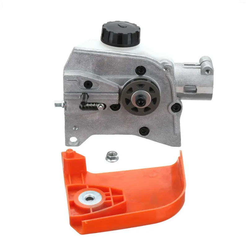 New 1pc 26mm Square Pole Chainsaw Gearbox Gear Head Pole Saw Replacement Part Forestry High Branches Garden Tool Gearhead Cutter 5