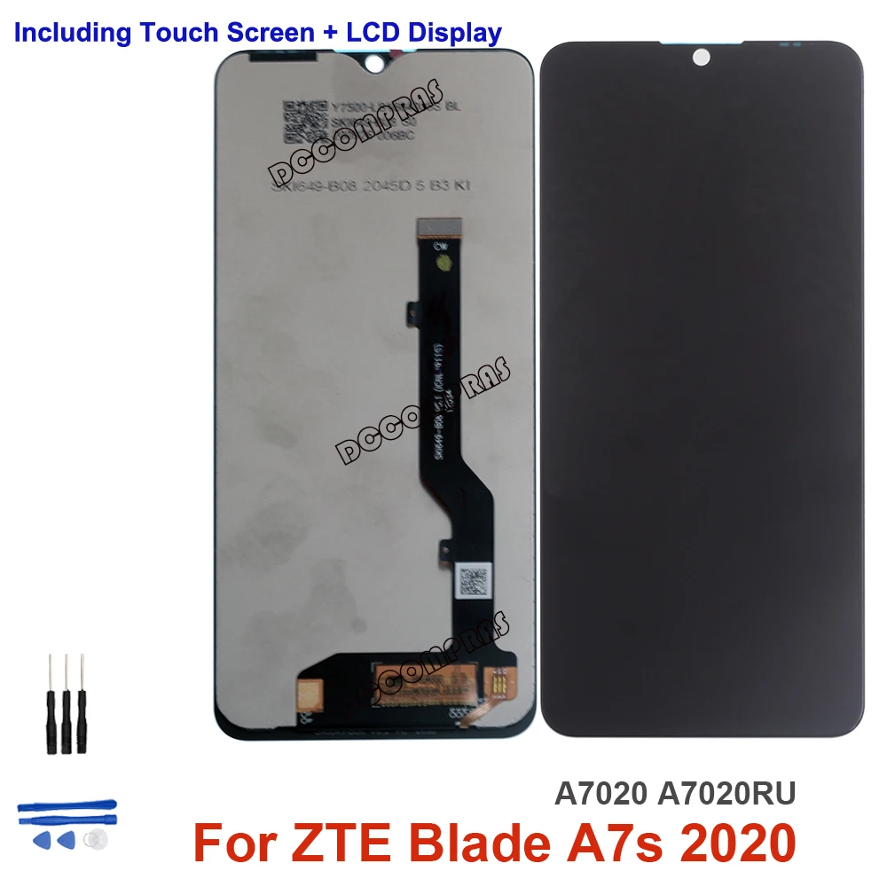 Оригинальный ЖК-дисплей для ZTE Blade A7s 2020 LCD дисплей A7020 A7020RU ЖК-экран |