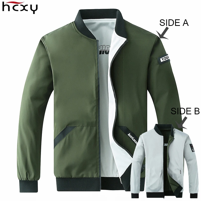 us polo double sided jacket