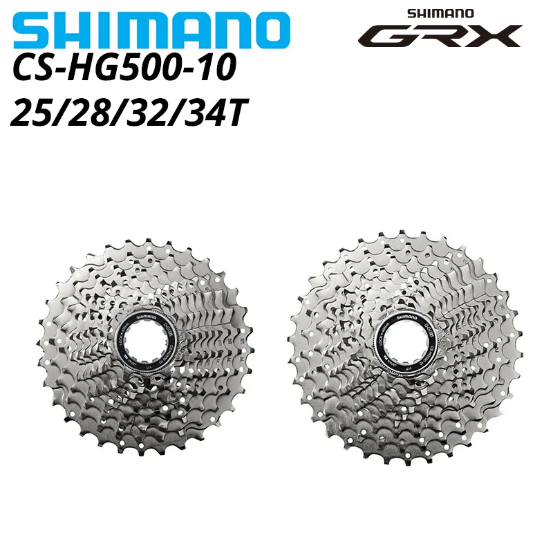 Shimano Deore CS HG500 10 Speed Flywheel Cassette Sprocket 11-25T 12-28T 11-32T 11-34T Mountain Bike MTB Road, bicycle cassette, bicycle sprocket gear, bike sprocket, bike freewheel
