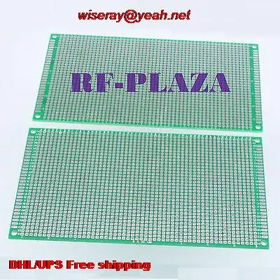 DHL/EMS 100 шт. 9x15 см двухсторонний Прототип PCB универсальная печатная плата Луженая печатная плата Connector-A6