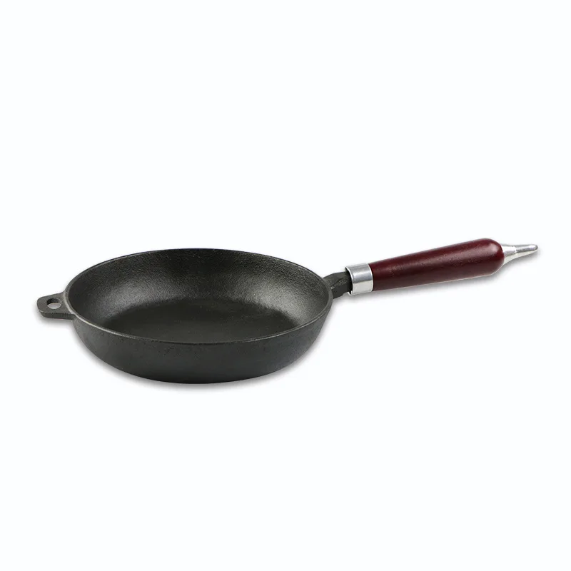 

Manufacturers Wholesale Cast Iron Wok Cast Iron Pan Suit Wok Set Pancake Maker Flat-bottom Pot a Generation of Fat