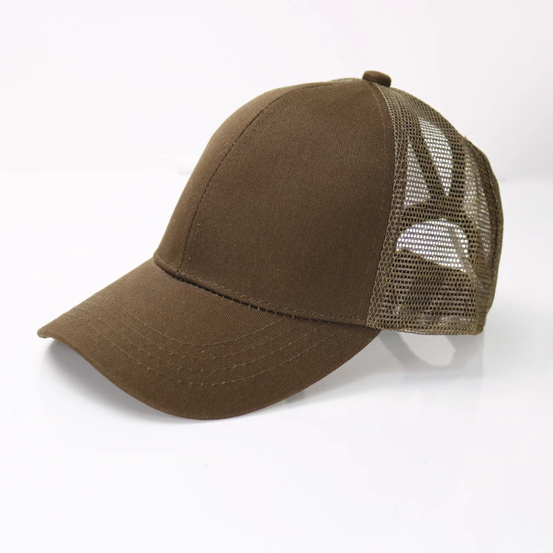 Женская бейсбольная кепка Ponytail Messy Bun Snapback, летние сетчатые шляпы, Повседневная Спортивная Кепка с блестками, Прямая, шапка, уличная одежда шляпа