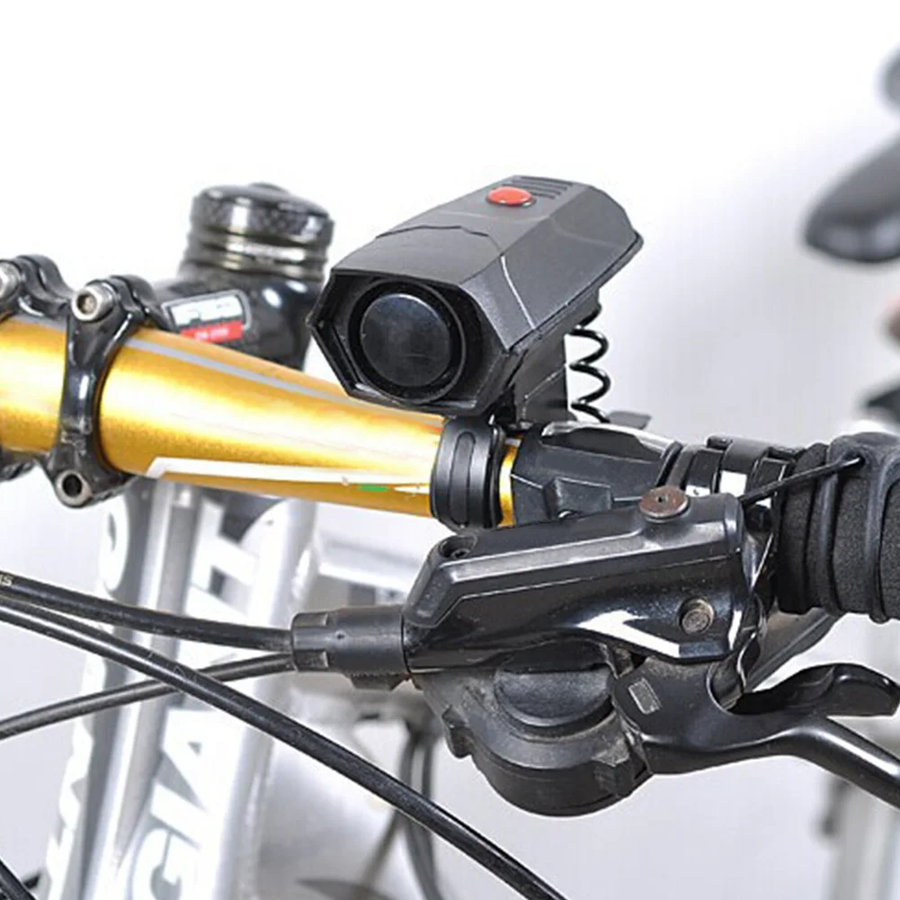 Bycicle электронный Hor с батареей ABS пластик Велосипедное кольцо колокольчик Громкая воздушная сигнализация колокольчик звук 120 дБ велосипедный Рог безопасный