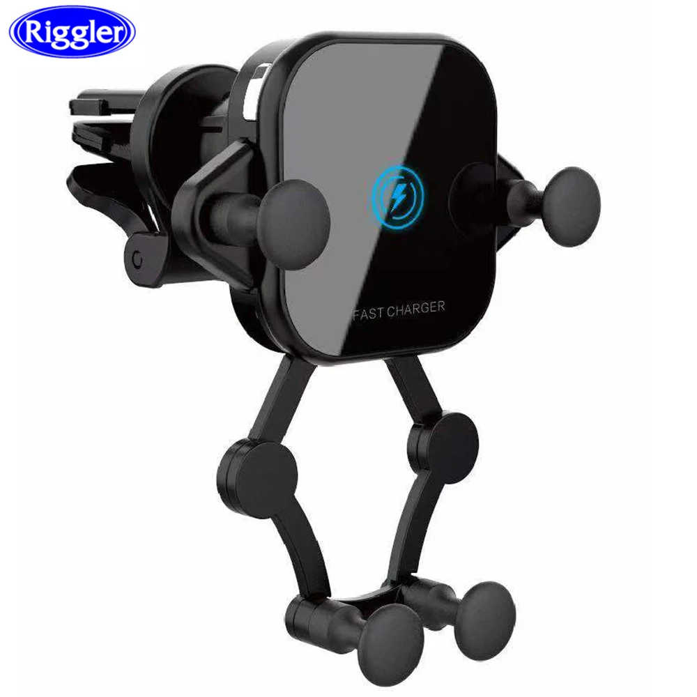 

15W Car Wireless Charger Flexible Car Charge Holder for iphone11pro 11 XR XS for Huawei Mate30pro P30pro