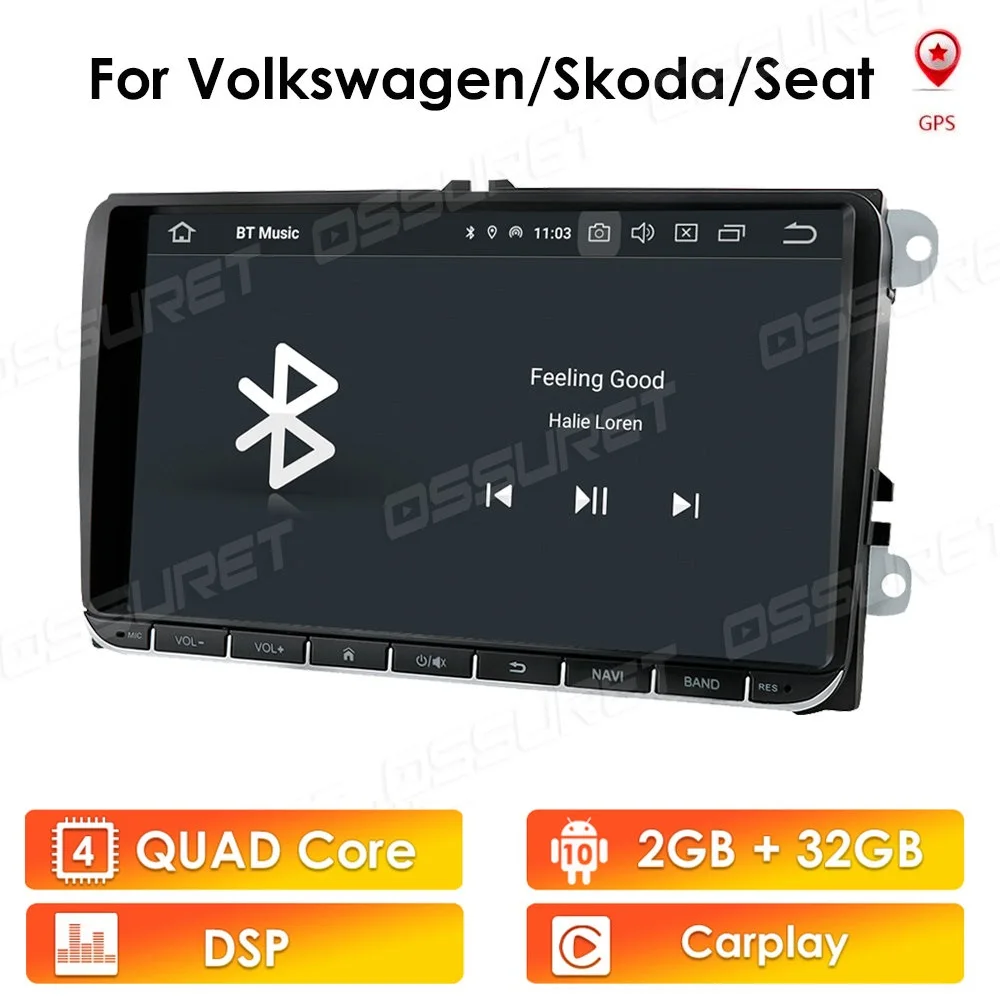 Автомобильный мультимедийный плеер для V W polo golf passat tiguan skoda yeti superb