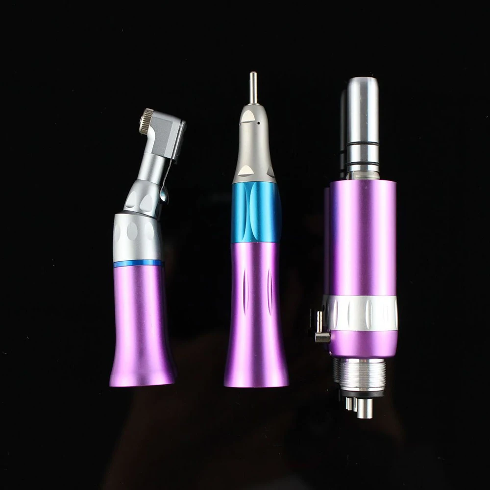 3pcs set Dental Low Speed Handpiece Kit Air Turbine Straight Air Motor External Waterway Spray 2 1 3pcs set Dental Low Speed Handpiece Kit Air Turbine Straight Air Motor External Waterway Spray 2 3