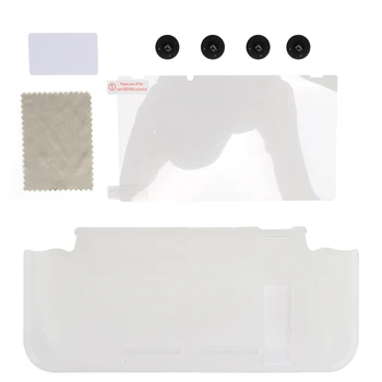 

Gaming Host Case + Button + Film Kit Suitable Protective Cover for Switch Console Protective Film Set for Switch Host