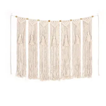 

75*95CM Bohemian Wall Hanging Dream Catcher Macrame Wall Decor Woven Home Decoration Tapestry for Apartment Bedroom