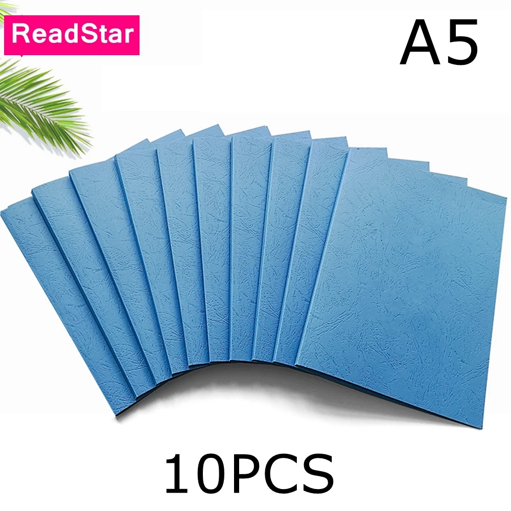ReadStar A4/A5 2-36mm Ptintable 230g Grained Paper Thermal Binding Book Cover Include Glue Sheets 10PCS/LOT notebook accessories book binding supplies light filter gel film plastic book cover