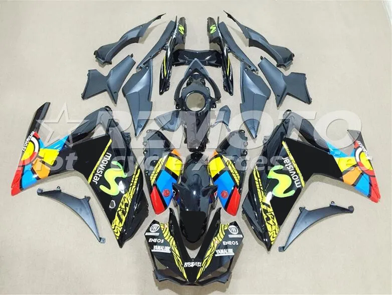 

New 2014 2015 2016 YZF R3 R25 ABS Injection Fairing Kit For Yamaha YZFR3 YZFR25 Complete Fairings Kits Cowling Custom Cool UK