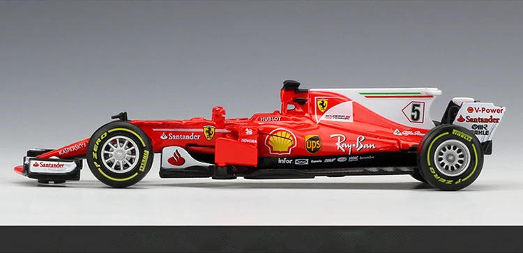 Bburago литой 1:43 Масштаб Металл F1 автомобиль Formulaa 1 гоночный автомобиль F1 модель автомобиля SF70H/71 H/90 сплав игрушка автомобиль коллекция детский подарок