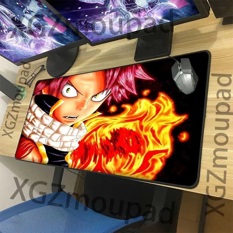 XGZ 3D стиль мультфильм Natsu пользовательский большой компьютерный стол коврик