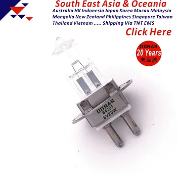 

DN-38918 64251 hlx 6V 20W hlx64251 6V20W PG22 photo optic tungsten halogen light bulb Zeiss ophthamic microscope slit lamp