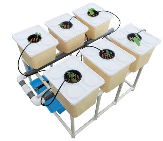 6pcs BATO hydroponics bucket system with nozzle and DIY accessories included | Дом и - Цена: 