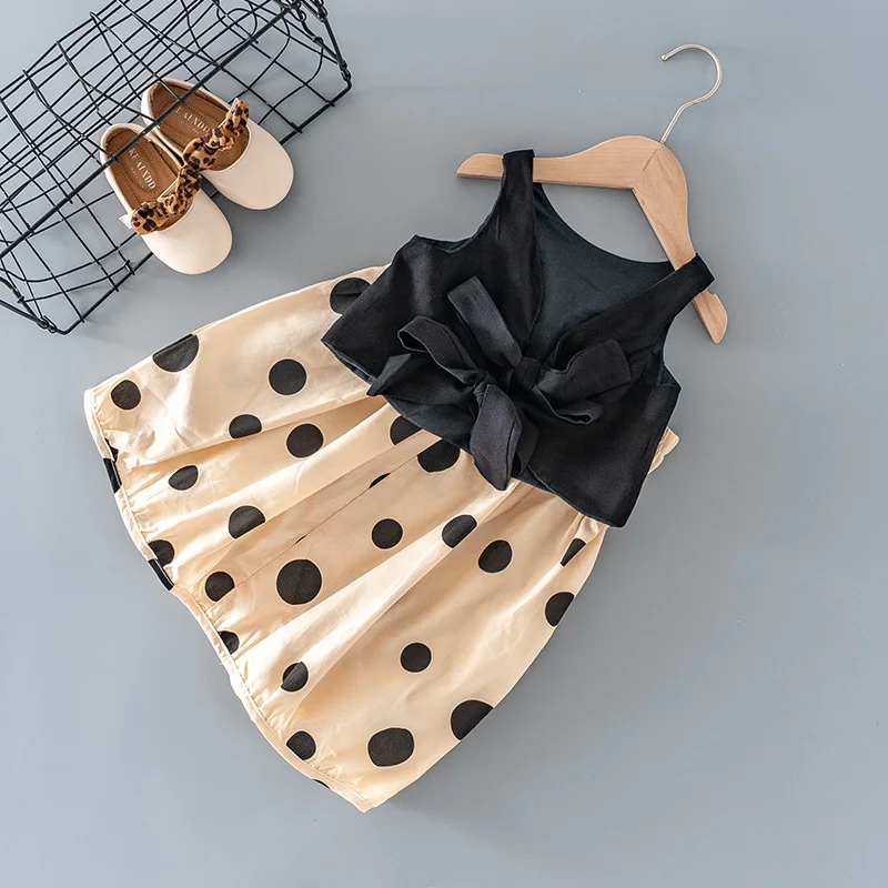 

Новый 1 год детский день рождения летняя одежда для девочек комплекты короткий топ + юбка костюмы для девочек детская одежда наряд Модные Дизайнерские комплекты