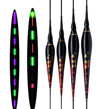 

Luminous Floats Double Antenna Electronic Light Night Fishing Floats Fresh Water Buoy Shallow Water Bobber Carp Fishing Tackle