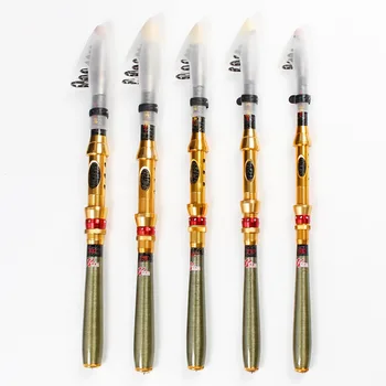 

1.8-3.6m golden telescopic spinning fishing rod short hard carbon travel stick boat rock lure pole