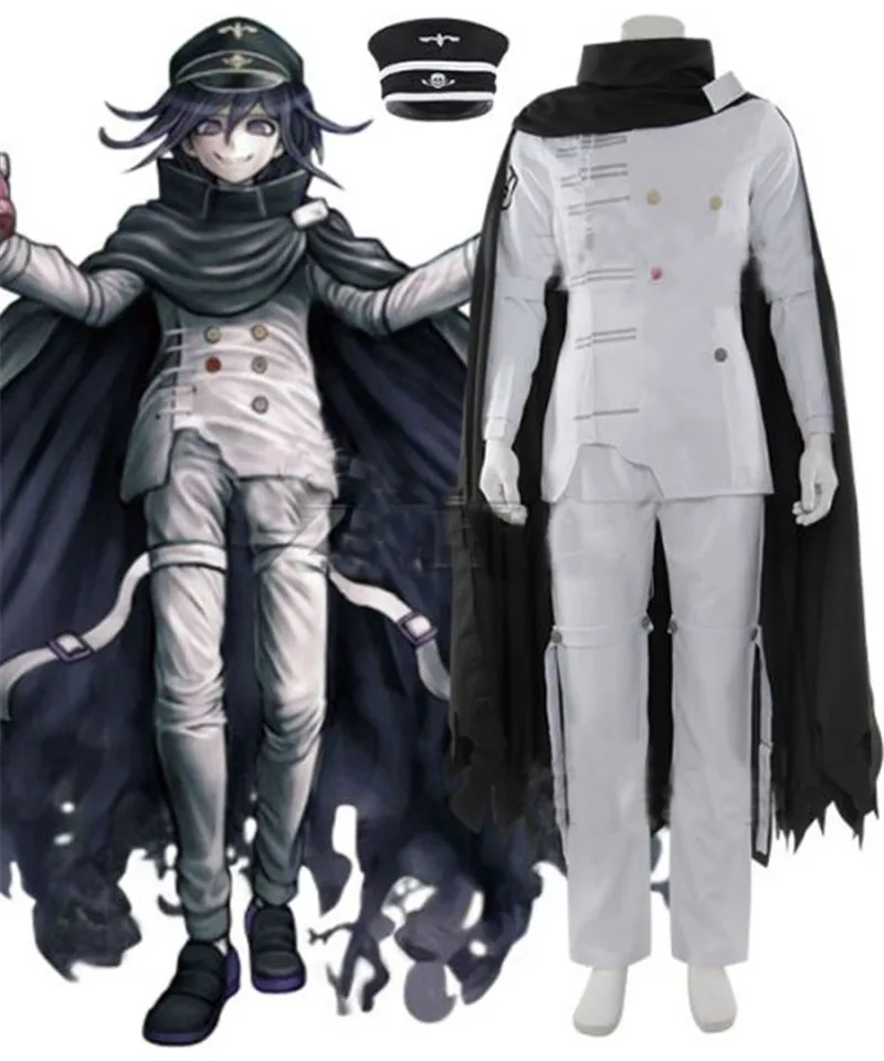 Косплей diy Danganronpa V3: Killing Harmony Kokichi Oma Ultimate Supreme Leader Косплей Костюм L320