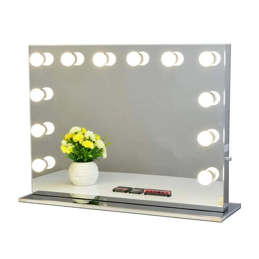 

MM001 New Stype All Size premium Quality Gift Free Hollywood Mirror With Light Bulbs Factory Supply