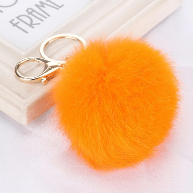 2020 Handbag Key Ring Rabbit Fur Ball PomPom Cell Phone Car Pendant Keychain New 2020 Handbag Key Ring Rabbit Fur Ball PomPom Cell Phone Car Pendant Keychain New