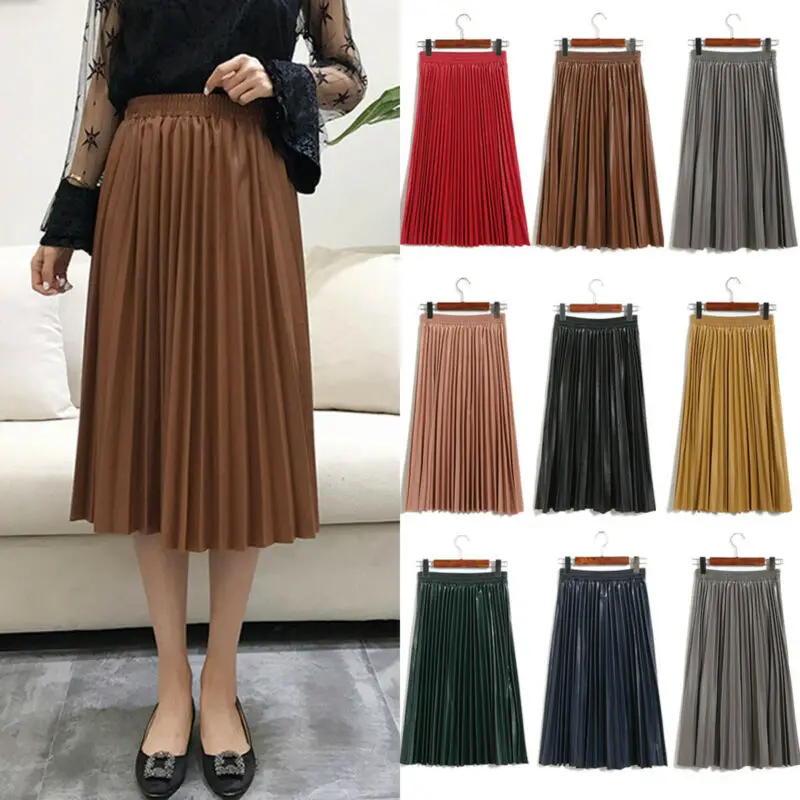 maxi dress with pleated skirt