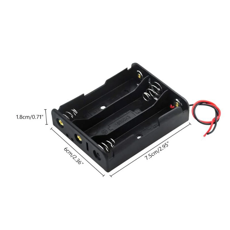 Power bank case 18650 Power Bank Cases 1X 2X 3X 4X 18650 Battery Holder Storage Box Case 1 2 3 4 Slot Battery Container With Wire Lead