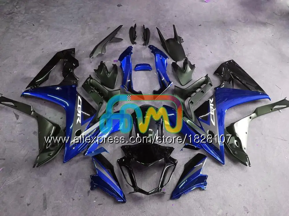 CBR-650F для HONDA черный orange CBR 650 F CBR650F, возрастом 11, 12, 13, 14, 15, 83BS. 23 CBR650 F CBR 650F 2011 2012 2013 обтекатель - Цвет: No. 23