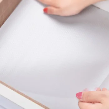 

300*45cm Moistureproof Pad Non-slip Drawer Mat Waterproof Cabinet Sticker Oilproof Shelf Cover Transparent Table Mats