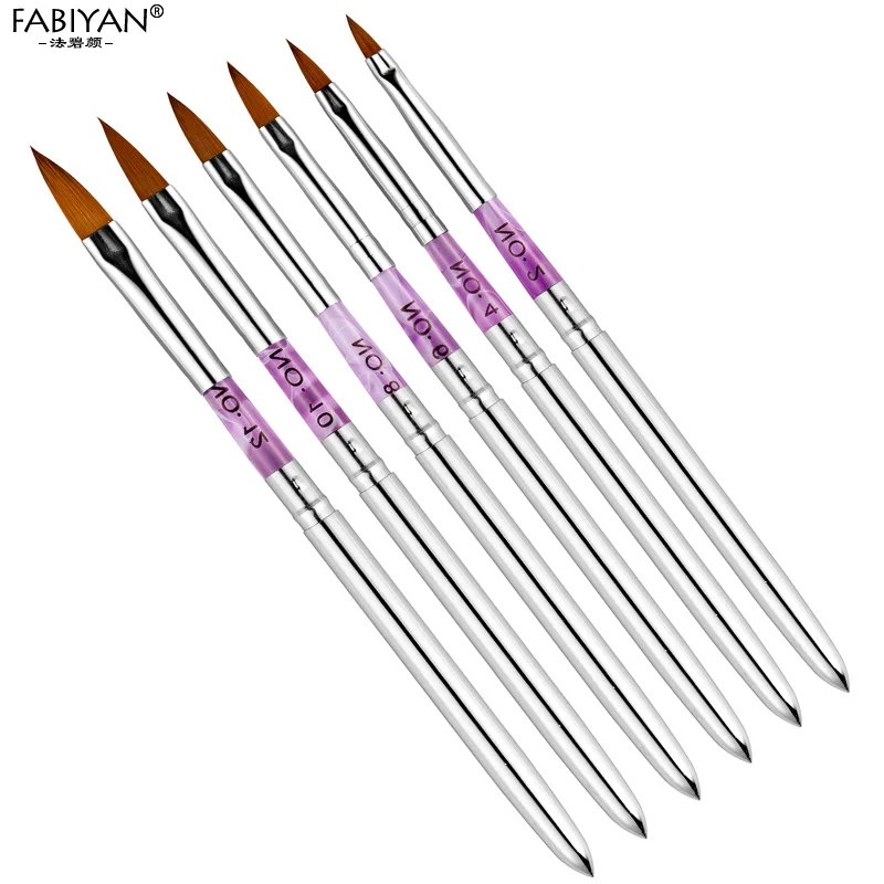 

Nail Art Painting Drawing Metal Detachable Gel Acrylic Polish Tips Carving Crystal Pen Brush Design Dotting Manicure Tools