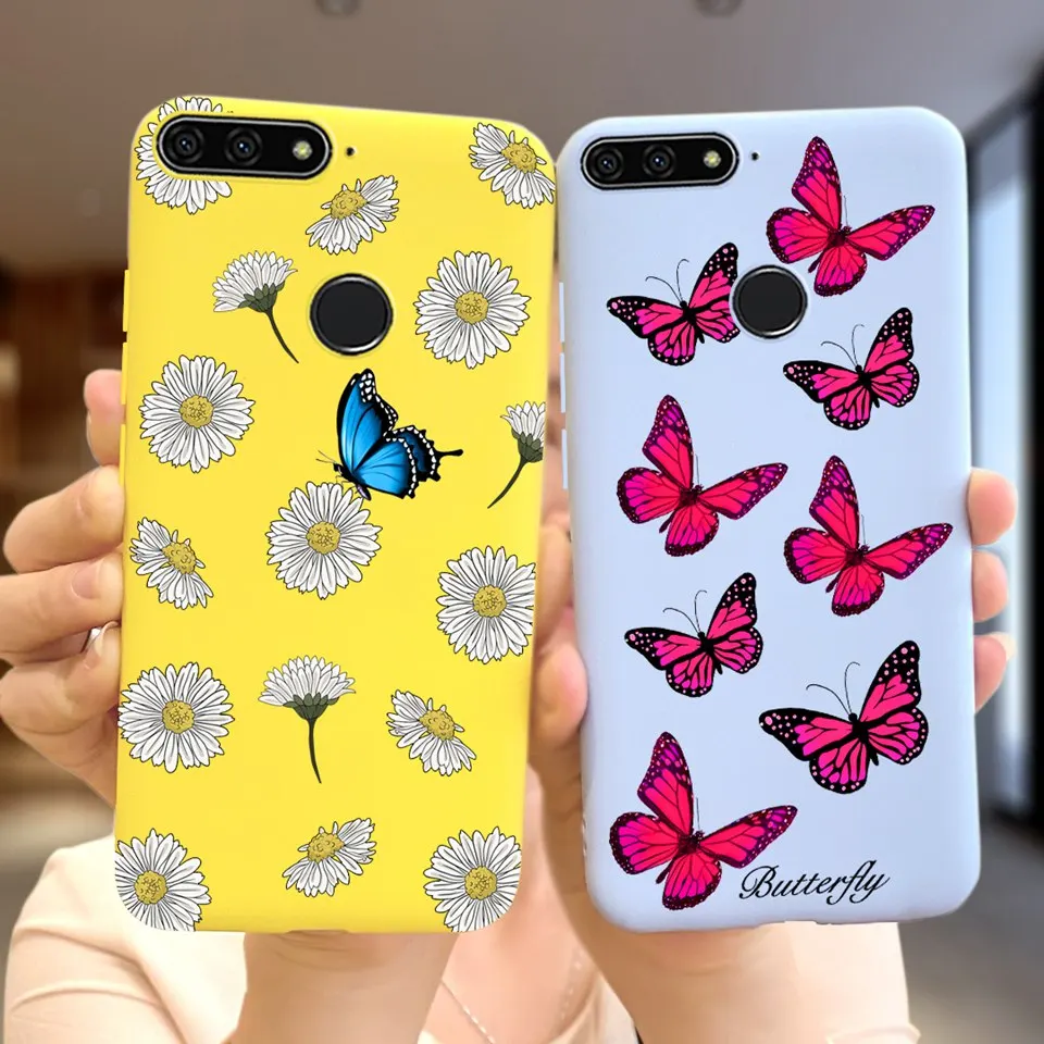 Чехол для Honor 7A Pro, чехол для Huawei Y6 Prime 2018, Противоударные Защитные чехлы для Honor7A AUM-L29 5,7 дюйма, мягкий силиконовый чехол из ТПУ