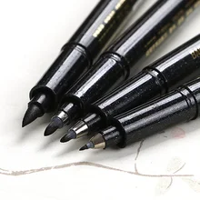 Студенческие используют ручки для каллиграфии, Мягкие Кисти для головы, студентов, каллиграфия и рисование, можно добавить чернила канцелярские наборы