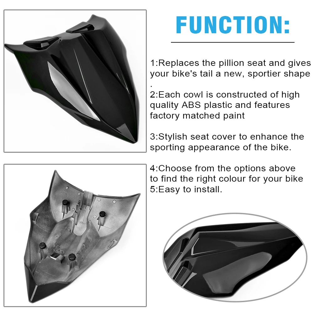 Чехол для заднего сиденья NINJA 650 Z650 обтекатель из АБС пластика аксессуары Kawasaki