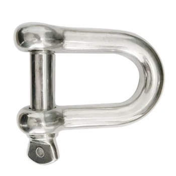 

Silver Lifting Towing Bow Shackle Rustproof For Mairne Boat RV 4MM