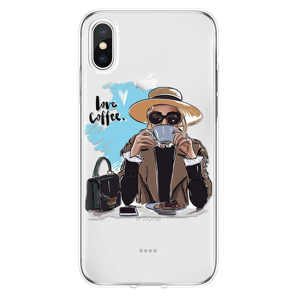 0czongmz Модный чехол для iPhone XR X XS Max XS 7 Plus 6 5, мягкий чехол для iPhone 8 Plus из ТПУ - Цвет: 0czongmz
