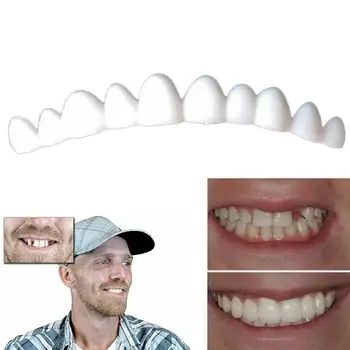 

Ultra Thin Teeth Whitening Silicone Dental Braces Removable Smile Dental Tools Tooth On Veneers Teeth V4Y6