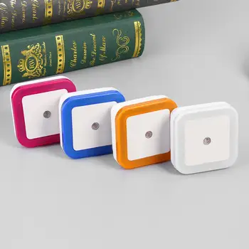 

LED Night Light Mini Light Sensor Control 110V 220V US Plug Nightlight Lamp For Children Kids Living Room Bedroom Lighting