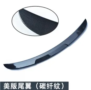 

Car styling U.S. Edition Car decoration accessories ABS free punching fixed wing tail For Mazda 3 Axela 2017 2018
