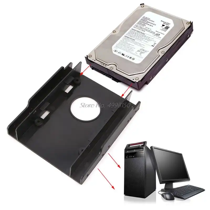 2 5 To 3 5 Hard Drive Adapter Hdd Ssd Converter Mounting Bracket Plastic Holder Storage Bar Dropship Harddisk Boxs Aliexpress 2 5 To 3 5 Hard Drive Adapter Hdd Ssd Converter Mounting Bracket Plastic Holder Storage Bar Dropship Harddisk Boxs Aliexpress
