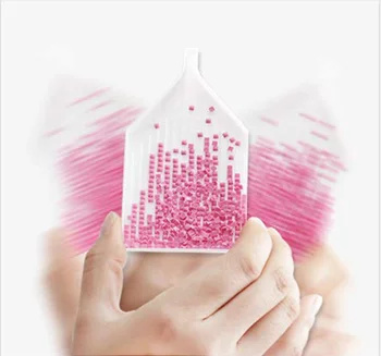 

5D DIY Diamond Painting Drill Plate Plastic Tray Big Diamond Embroidery Accessories Large Capacity Big Kits gift