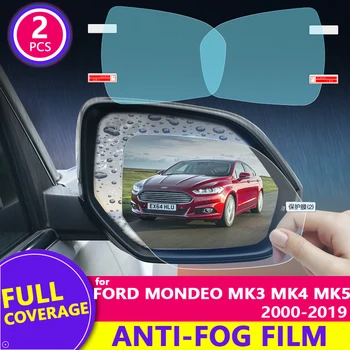 

for Ford Mondeo 2000-2019 MK3 MK4 MK5 Rearview Mirror Film HD Anti-Fog Anti-Scratch Rainproof Auto Mirror Sticker Accessories
