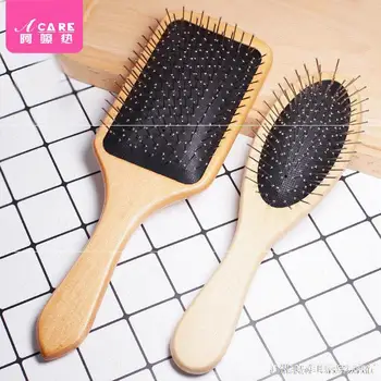 

Cushion Comb Children Anti-static Head Massage Cushion Comb Hair Dressing Modeling Men Hair Loss Anti-Wooden Comb Shunfa